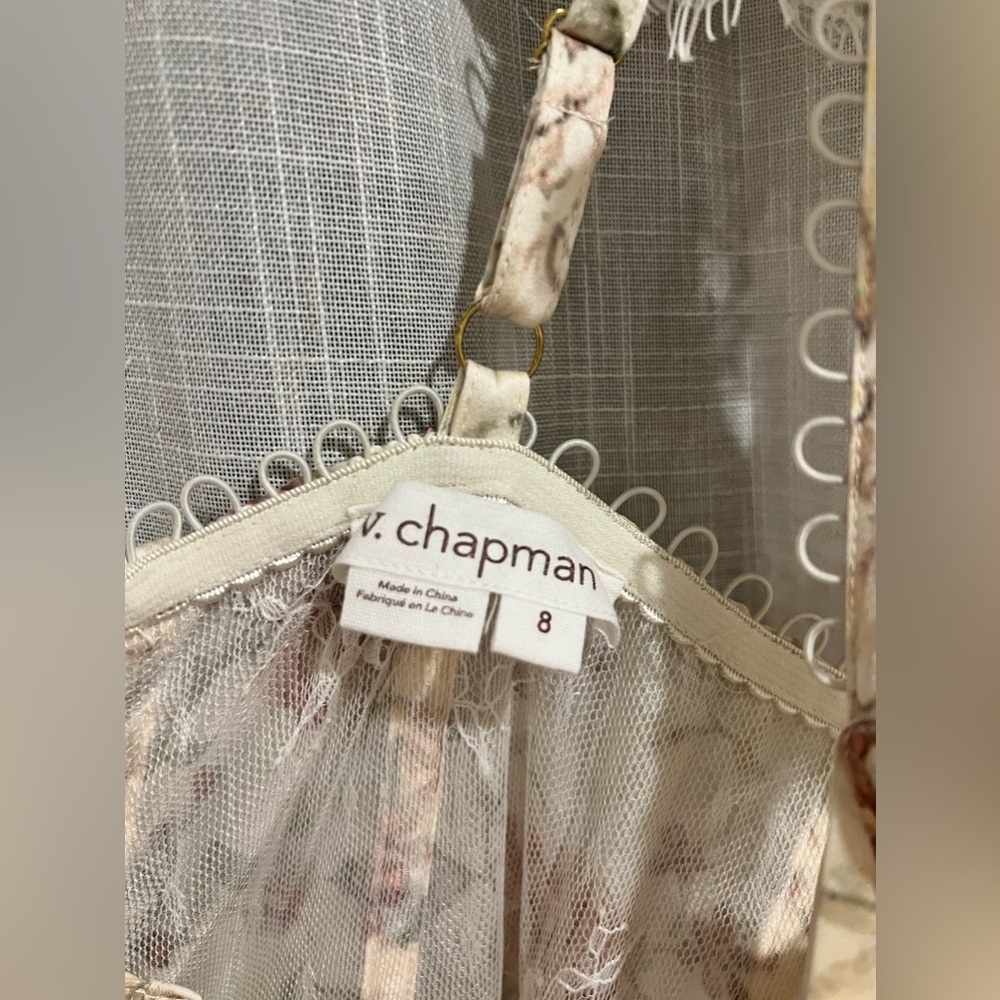 Yellow V. Chapman Ruffled Gown - Picture 7 of 9